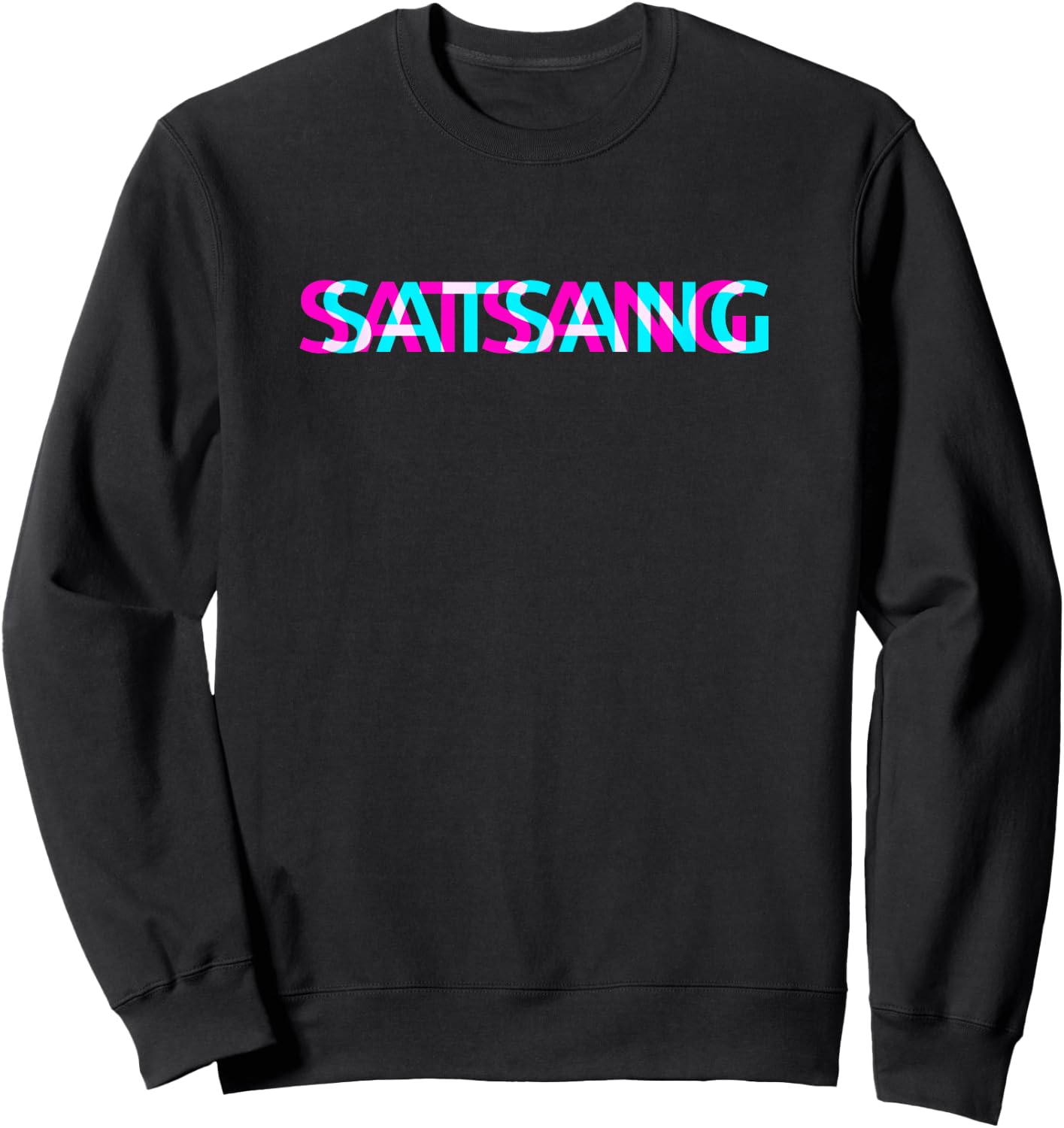 Satsang Yoga Chakra Meditation Spiritual Moon Child Sweatshirt - Sweatshirt | Black