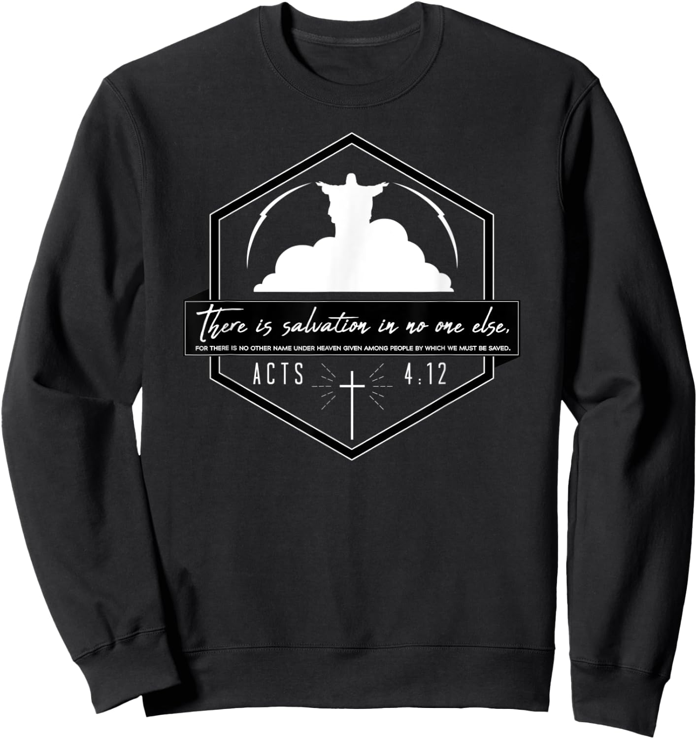 The Gospel Sweatshirt - Sweatshirt | Black