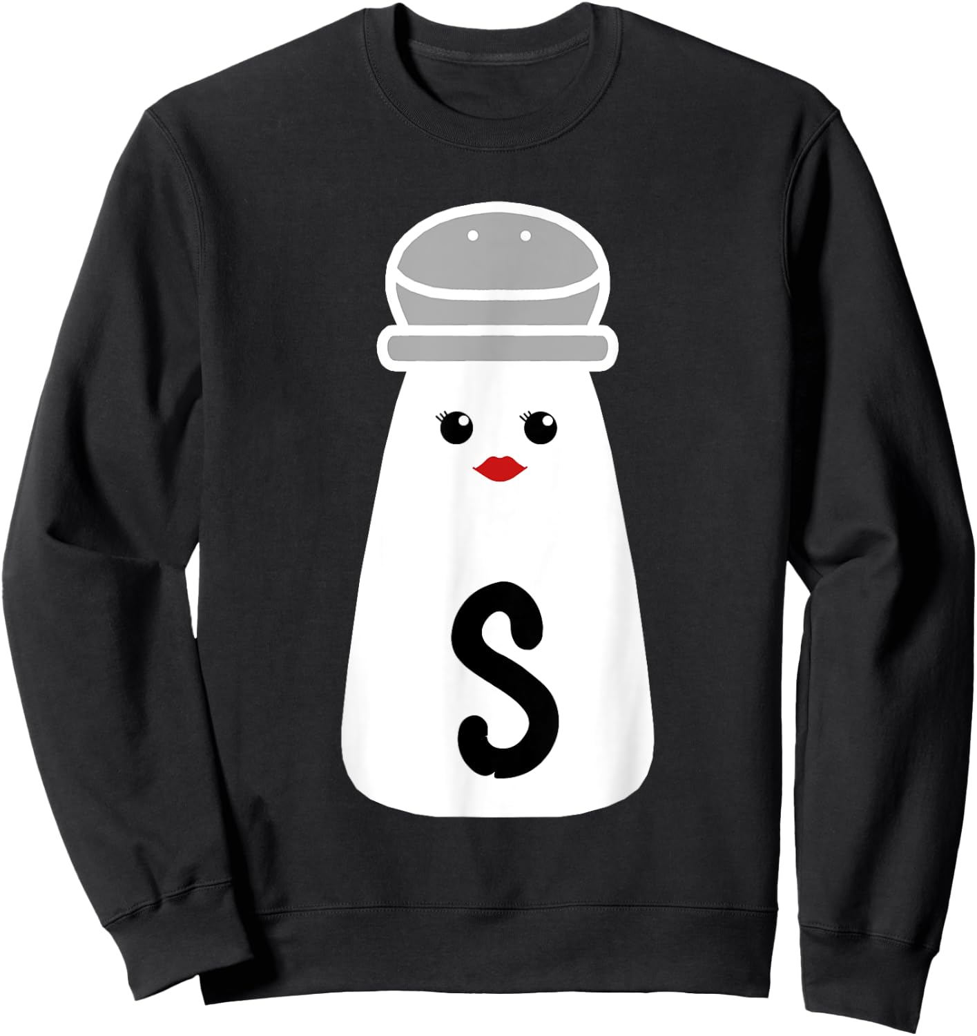 Salt and Pepper Halloween Costumes Sweatshirt - Sweatshirt | Black