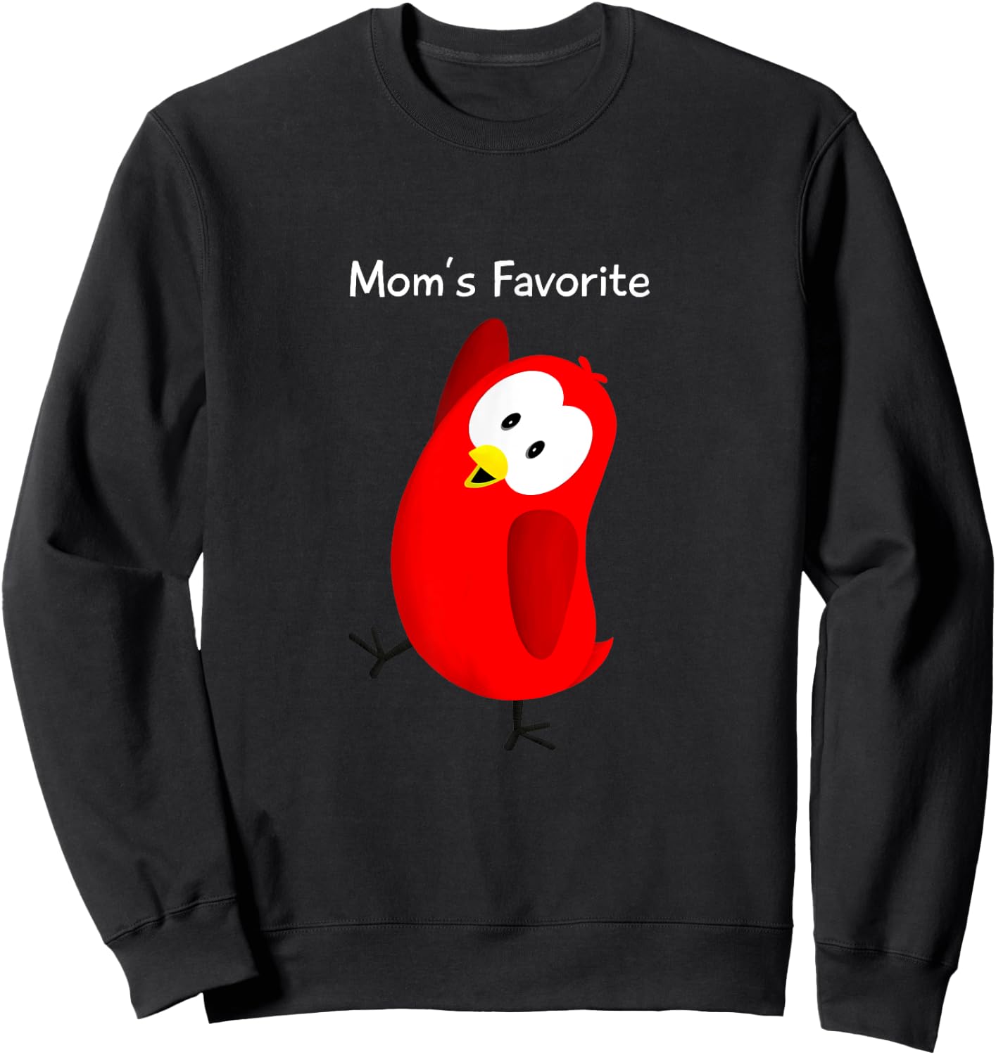 The Official Sammy Bird - Mom's Favorite Sweatshirt - Sweatshirt | Black