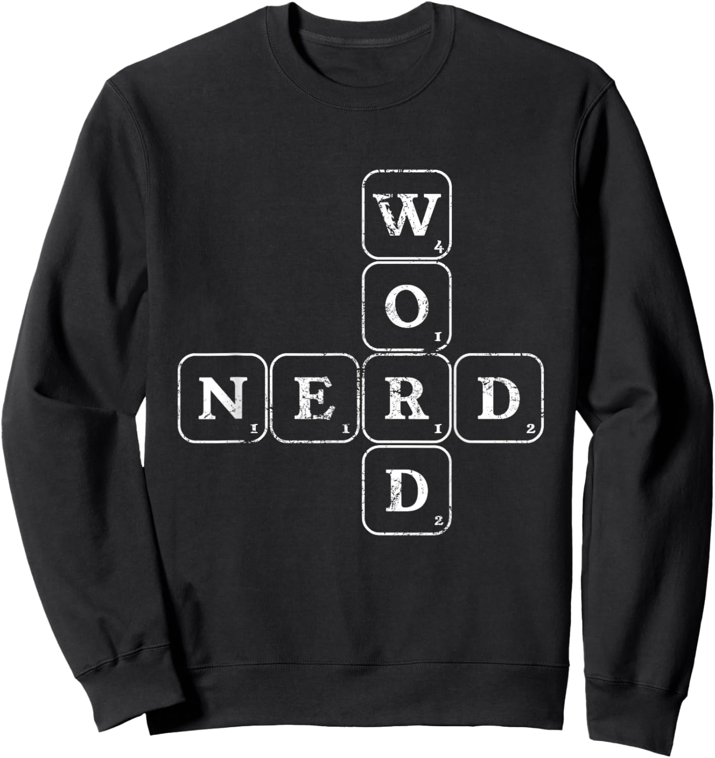 Word Nerd Day - Book Lover, Loves Reading Books Sweatshirt - Sweatshirt | Black