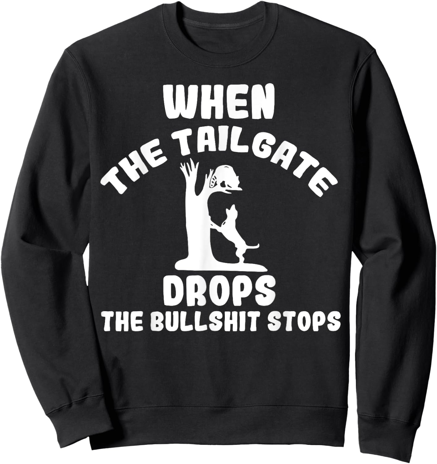 Raccoon Hunting Coon Hunters Hunting Gift Sweatshirt - Sweatshirt | Black