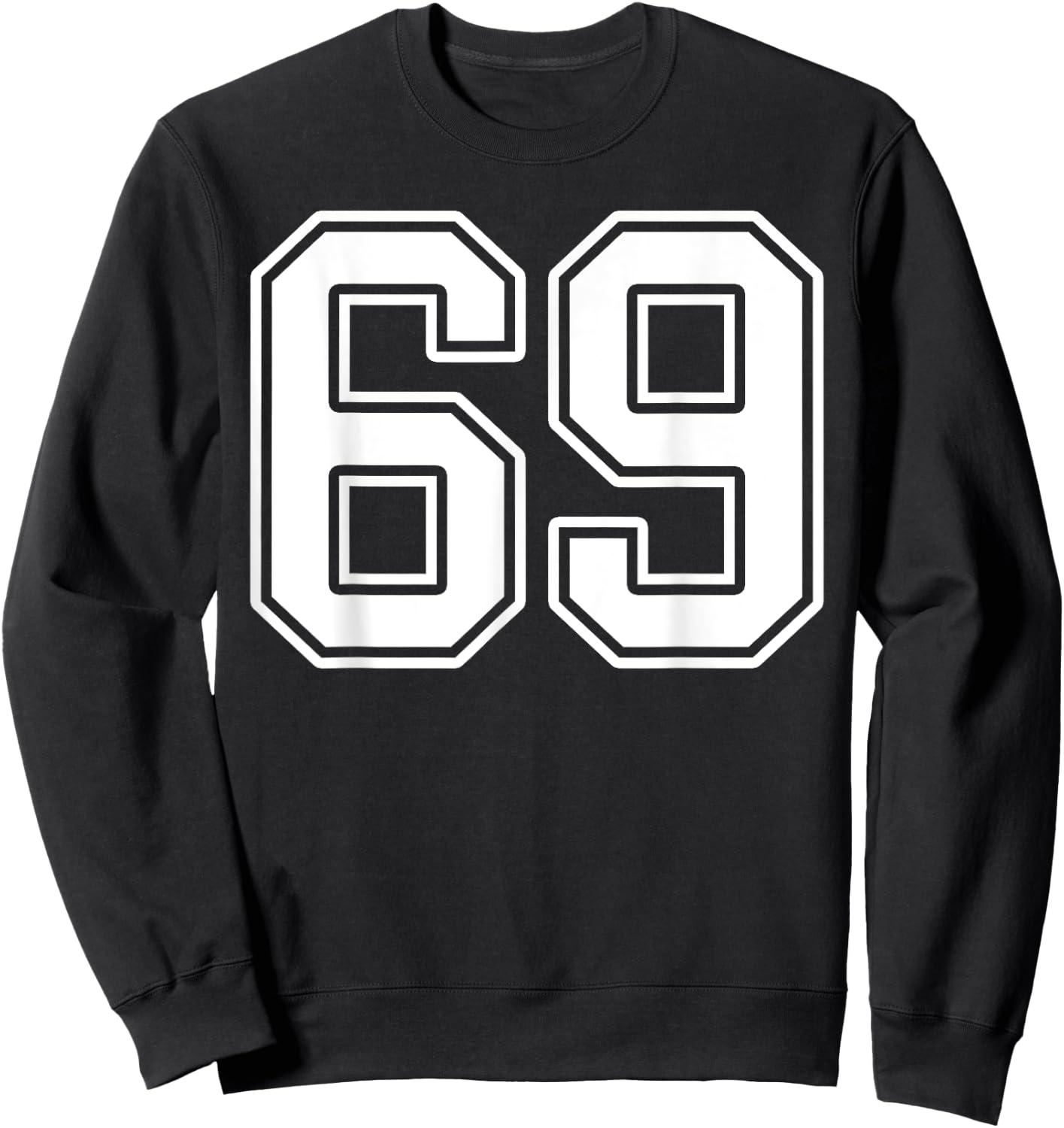 Number 69 Fan Player Jersey Style #69 Men Women Kids Sweatshirt - Sweatshirt | Black