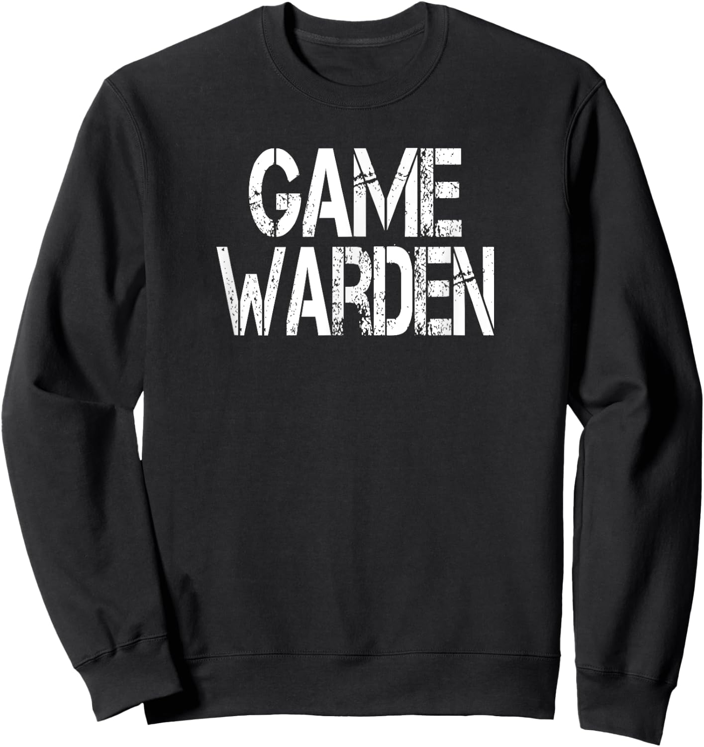 Game Warden Halloween Costume Sweatshirt - Sweatshirt | Black