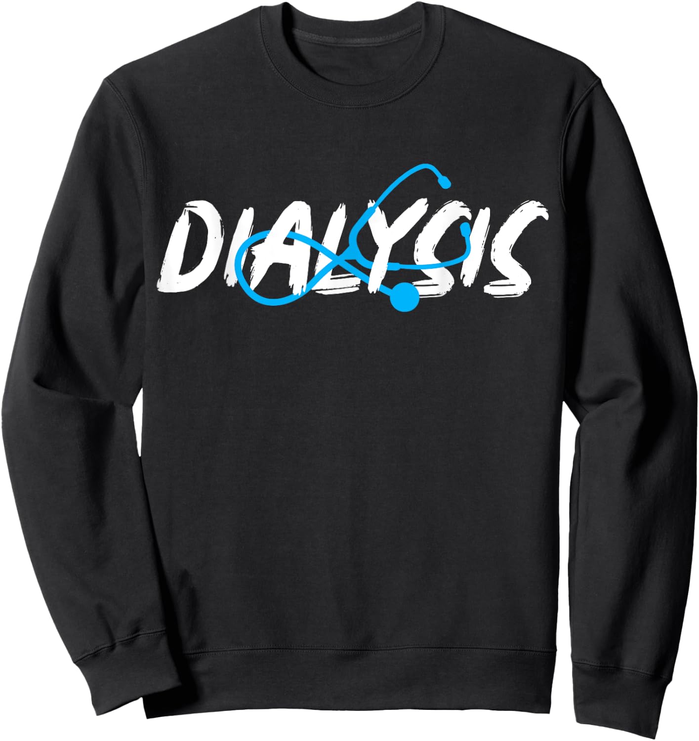 Dialysis Nephrology Technician Nurse Gifts Women's Black Modern Sweatshirt - Sweatshirt | Black