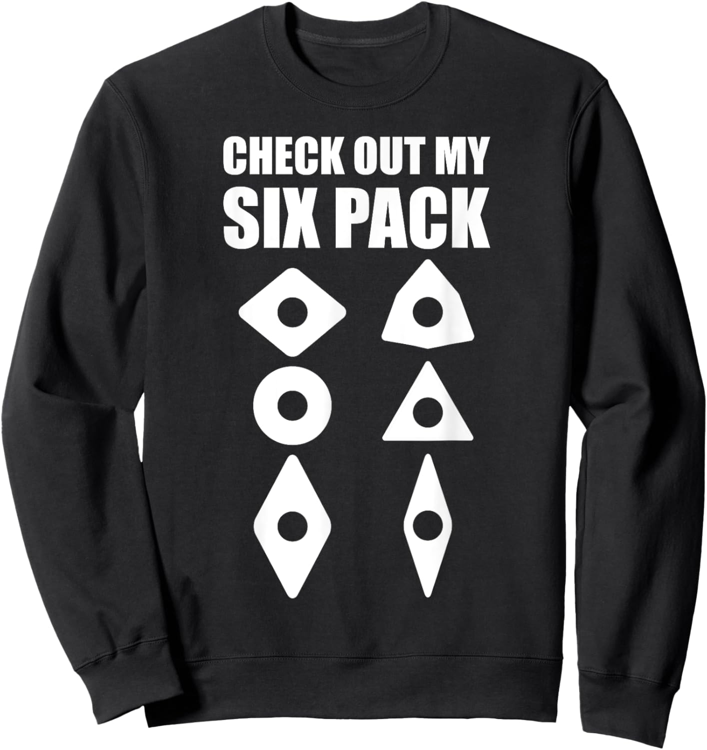 Reversible cutting plates, turner, chipping mechanic Sweatshirt - Sweatshirt | Black