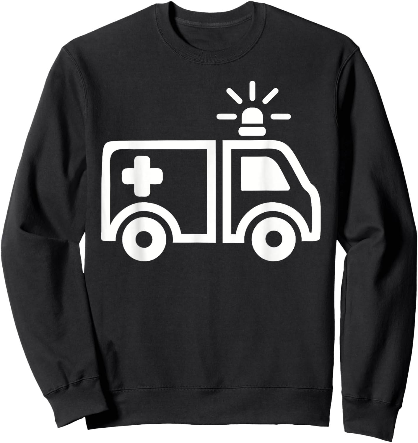 Ambulance car Sweatshirt - Sweatshirt | Black