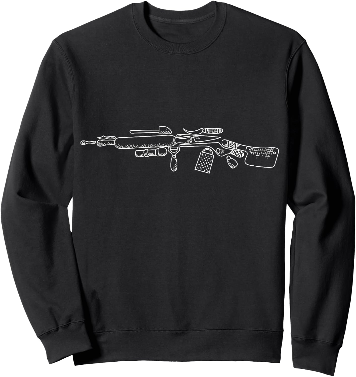Cook Chef Funny Cooking Lover Sweatshirt - Sweatshirt | Black