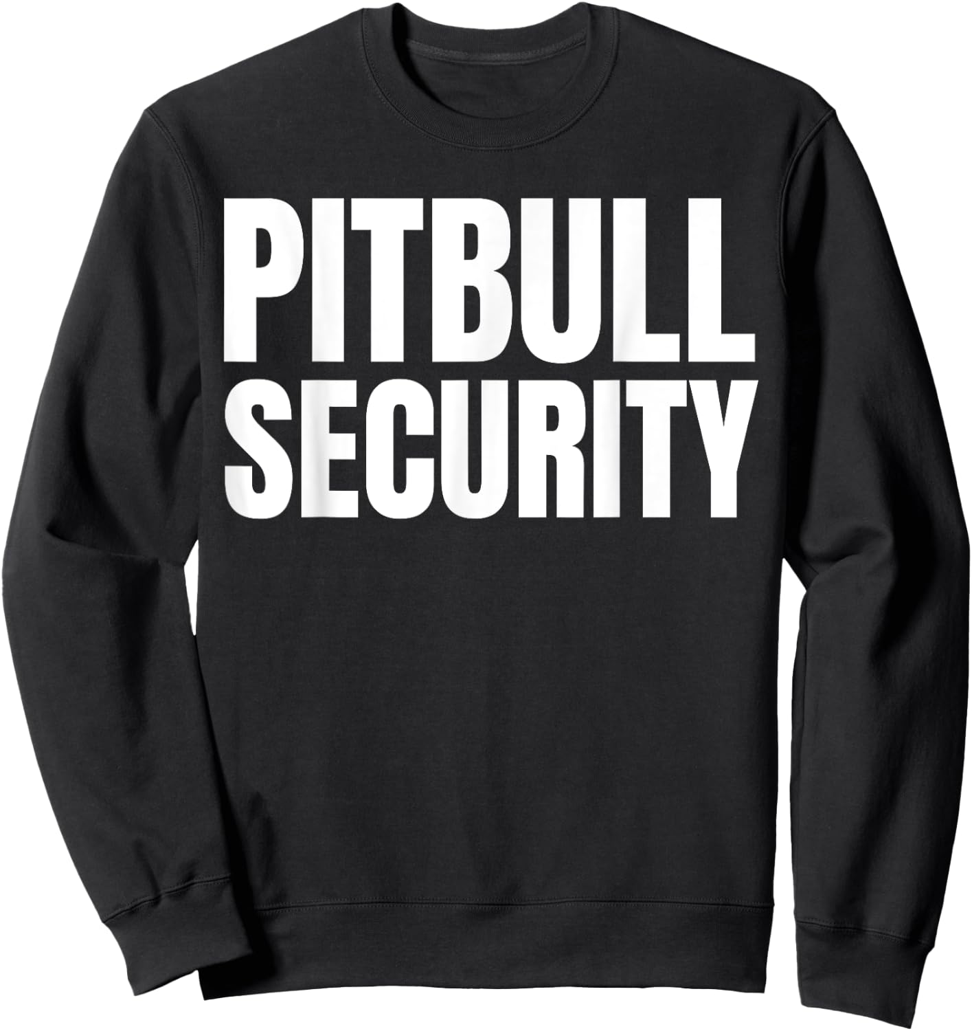 Pitbull Security Sweatshirt - Sweatshirt | Black