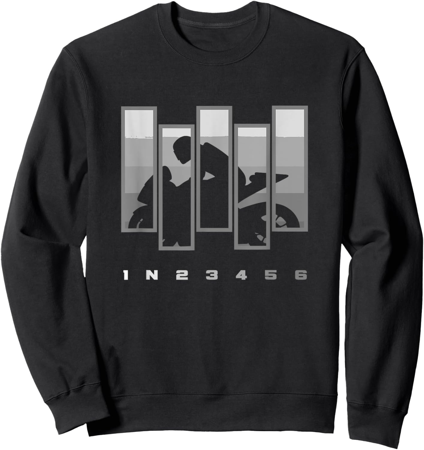 Motorcycle Apparel - Motorcycle Sweatshirt - Sweatshirt | Black