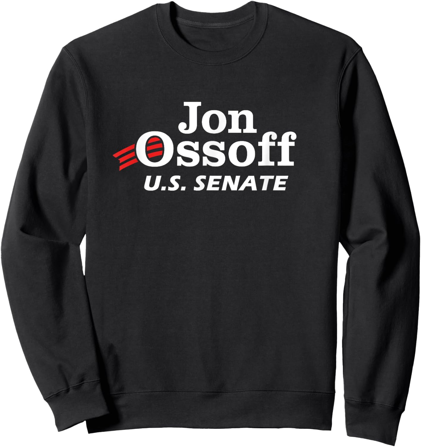 Jon Ossoff for Senator 2026 Senate Georgia Campaign Sweatshirt - Sweatshirt | Black