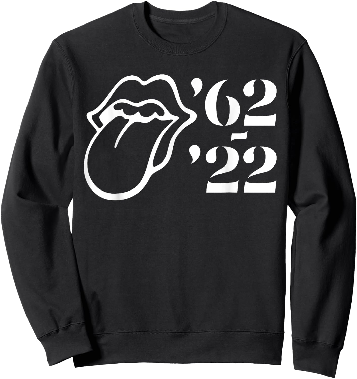 Official Rolling Stones '62 - '22 Sweatshirt - Sweatshirt | Black