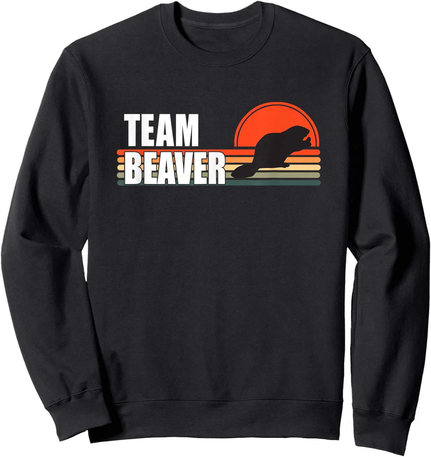 Team Beaver Sweatshirt - Sweatshirt | Black