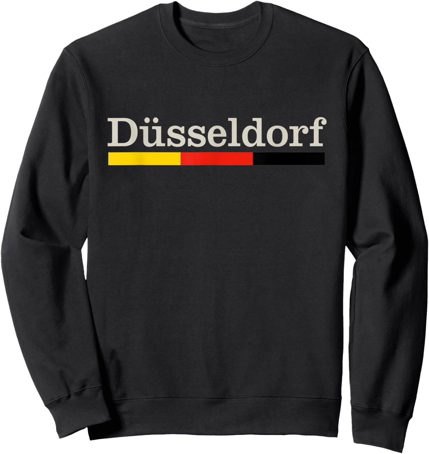 Düsseldorf City Gift Düsseldorf Souvenir Sweatshirt - Sweatshirt | Black