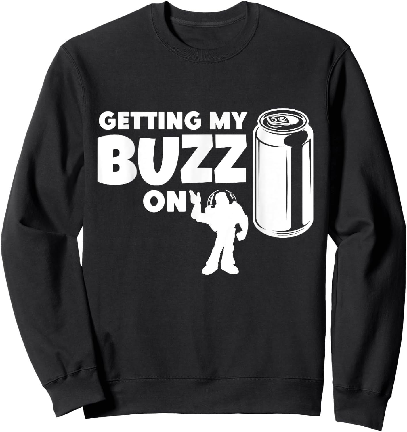 Drinking Around the World Adult Vacation Eleven Countries Premium Sweatshirt - Sweatshirt | Black