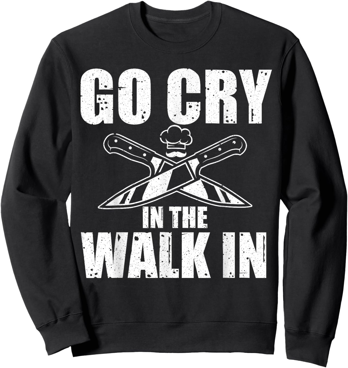 Funny Chef Design Women Kitchen Chef Culinary Cook Sweatshirt - Sweatshirt | Black