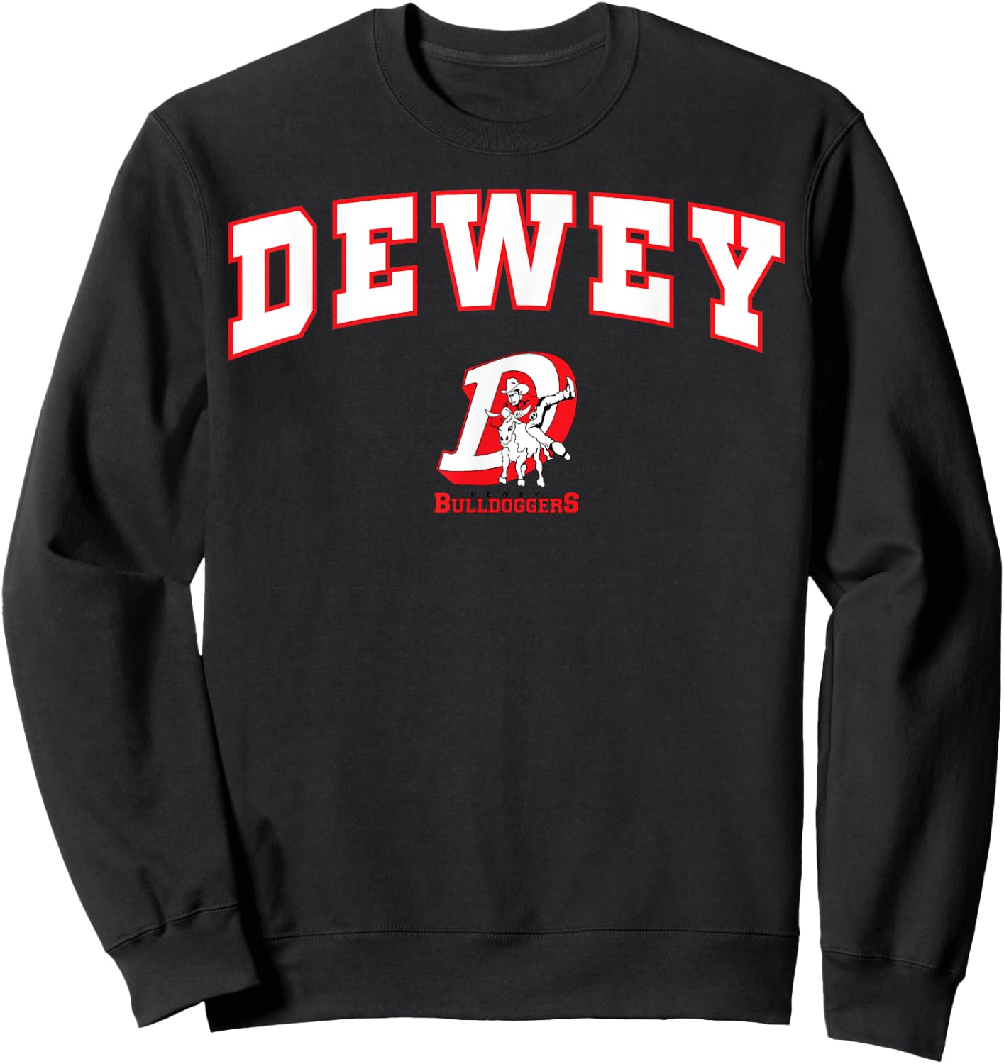 Dewey High School Bulldoggers C2 Sweatshirt - Sweatshirt | Black