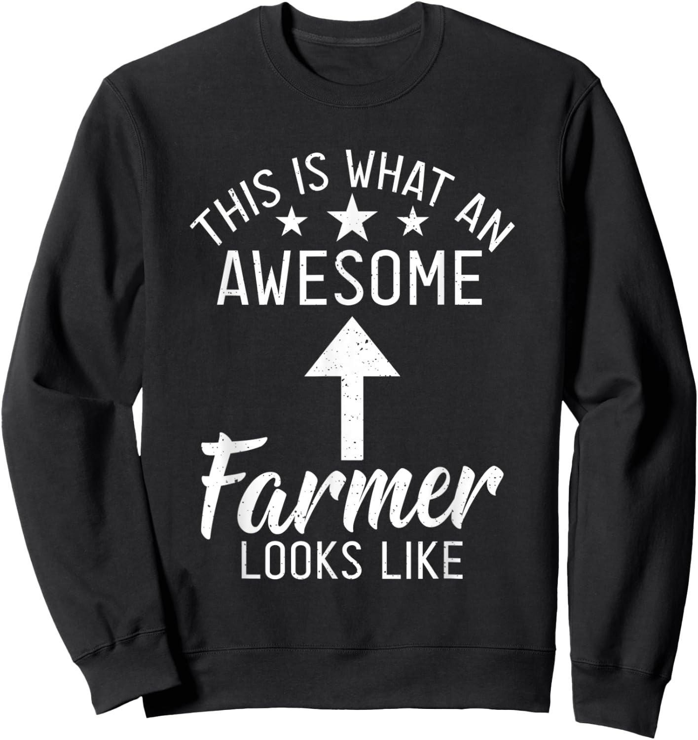 This is what an awesome Farmer looks like Farm Lover Farming Sweatshirt - Sweatshirt | Black