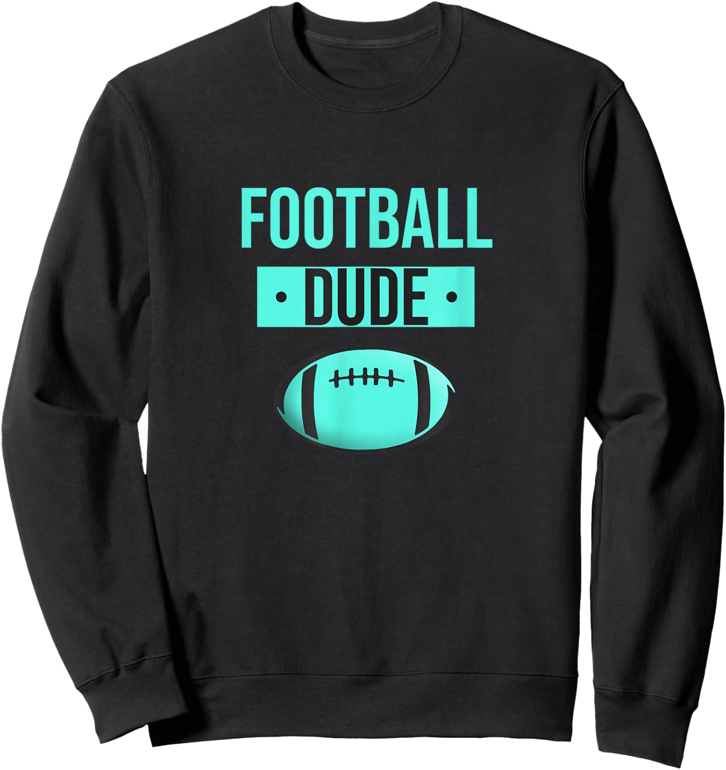 Perfect Football Shirt - Dude Merchandise Sweatshirt - Sweatshirt | Black