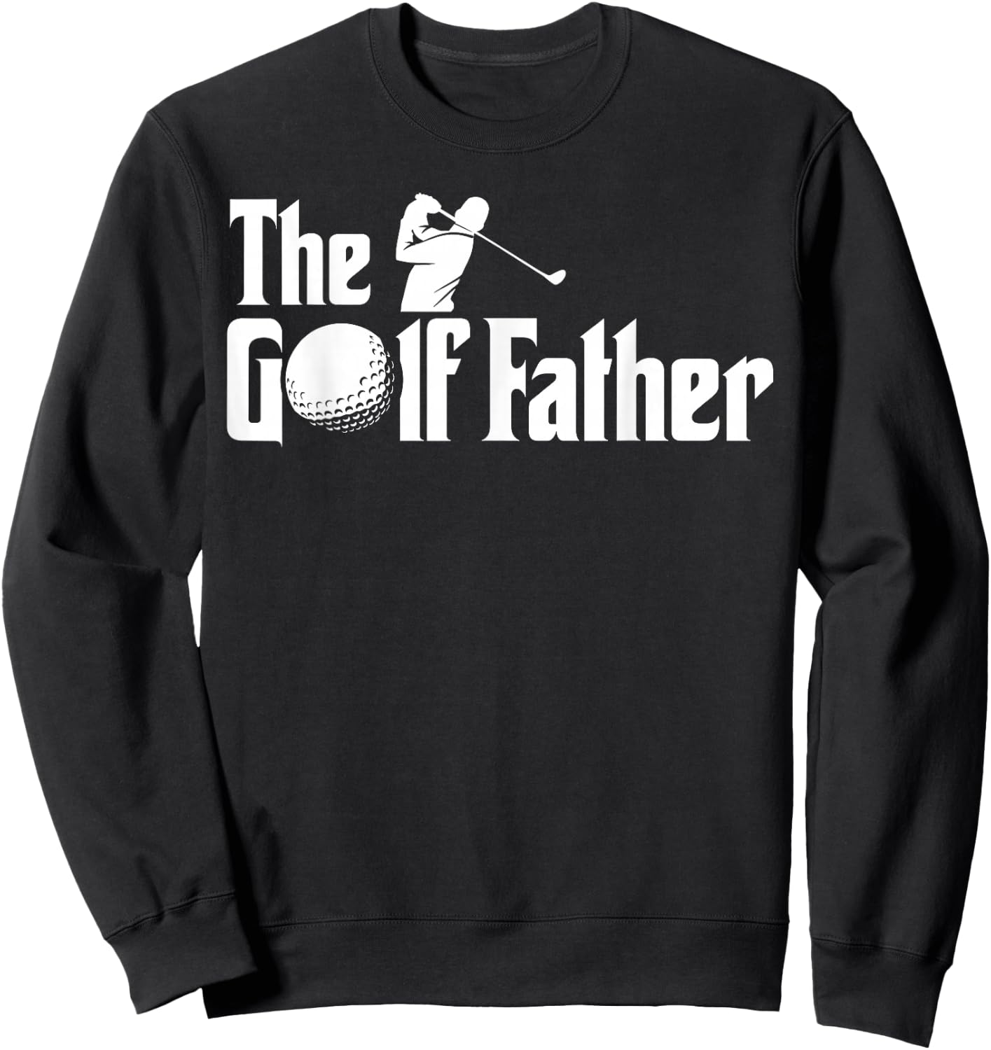 The Golffather | Minigolf | Golfer Sweatshirt - Sweatshirt | Black