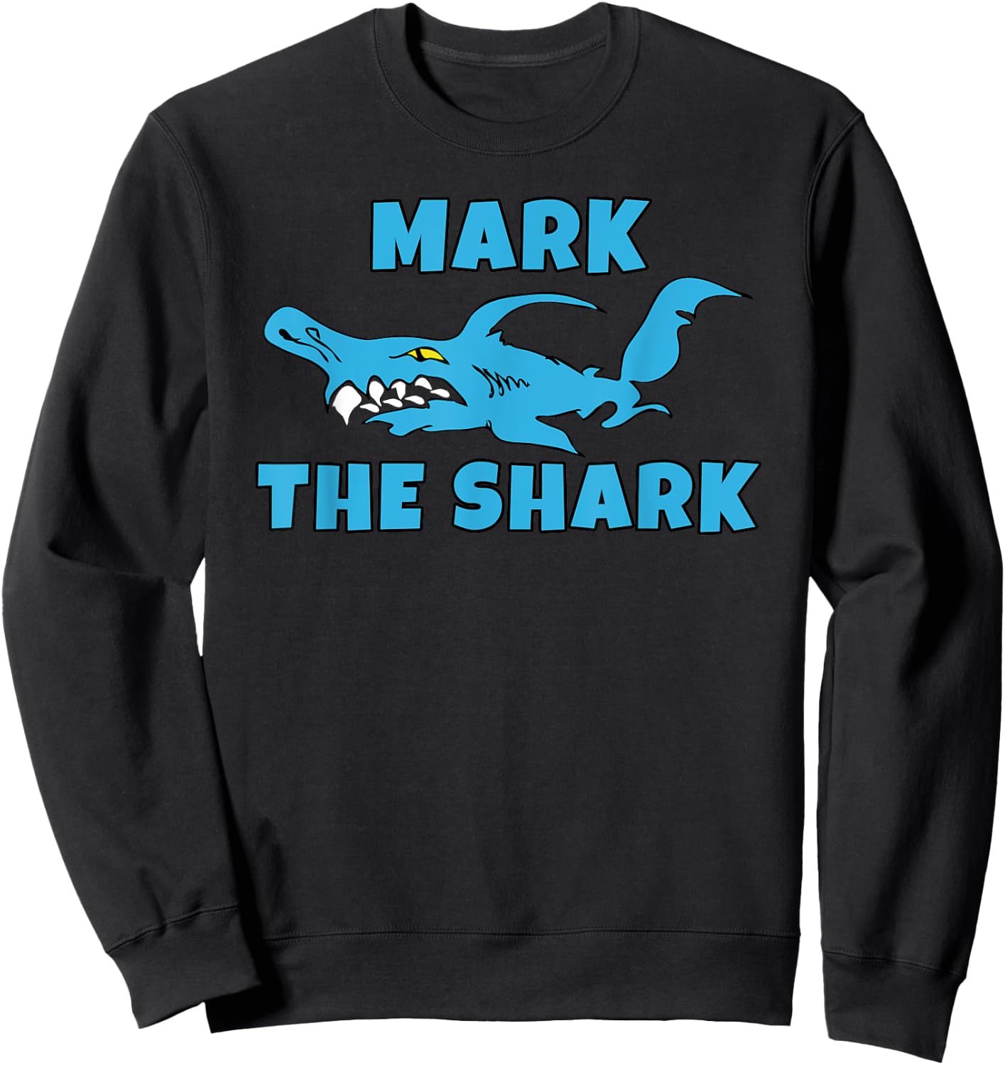 Mark The Shark Sweatshirt - Sweatshirt | Black