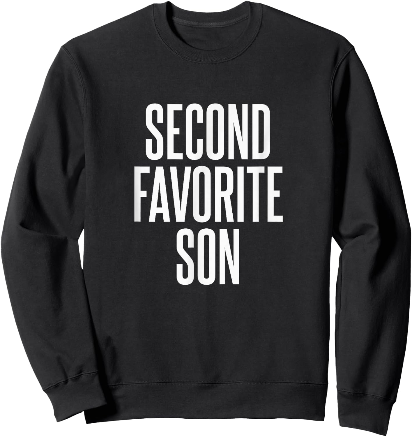 Second Favorite Son Sweatshirt - Sweatshirt | Black