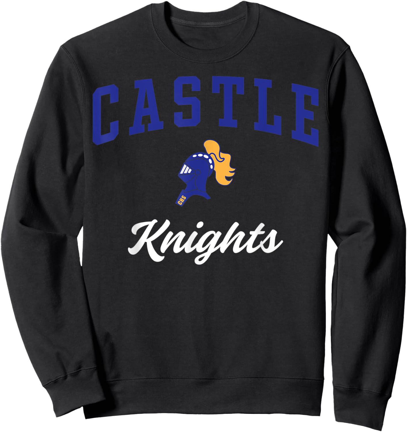 Castle High School Knights C3 Sweatshirt - Sweatshirt | Black
