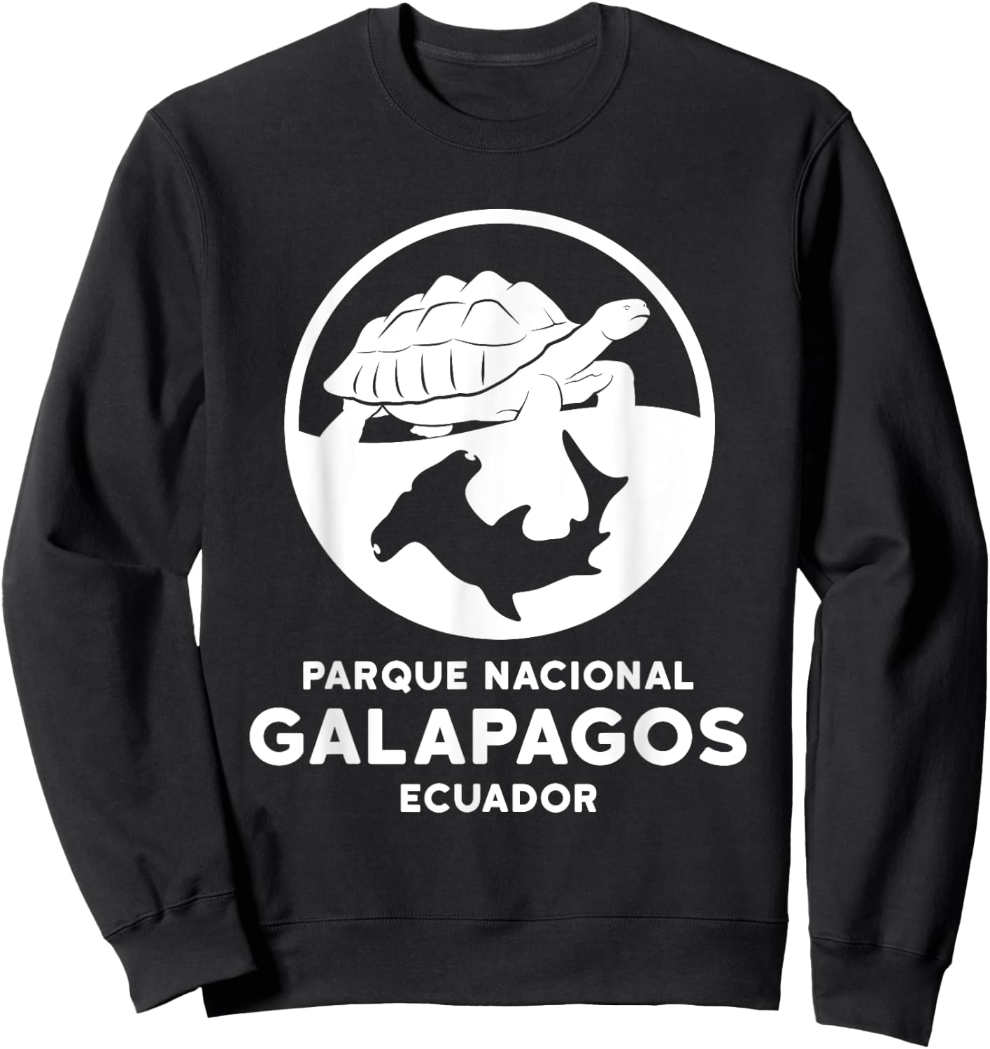 Galapagos National Park Shirt Ecuador Sweatshirt - Sweatshirt | Black