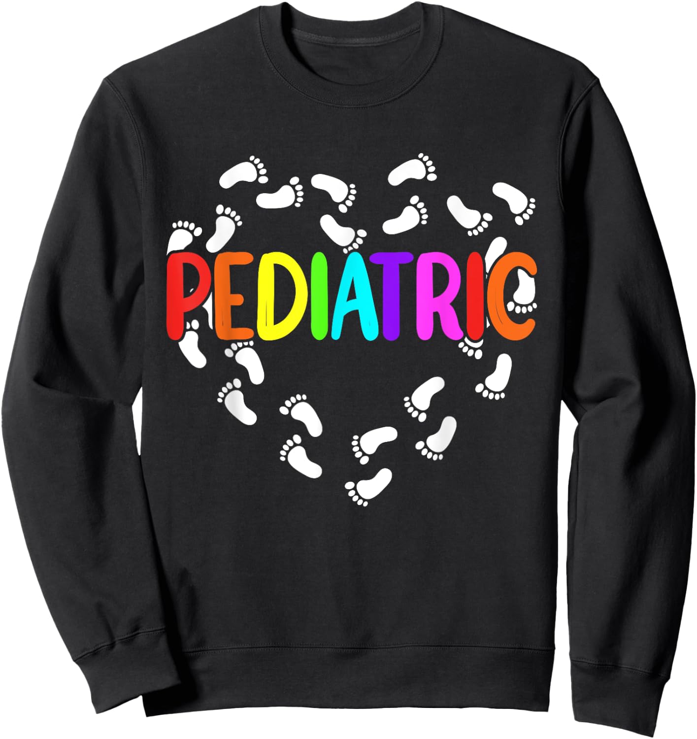 Medical Nursing Pediatric Doctor Pediatrician Pediatric Graphic Pediatric Nurse - Kids - - Black - Short Sleeve - Small - Classic Fit - Cotton 60% Polyester 40% Sweatshirt - Sweatshirt | Black