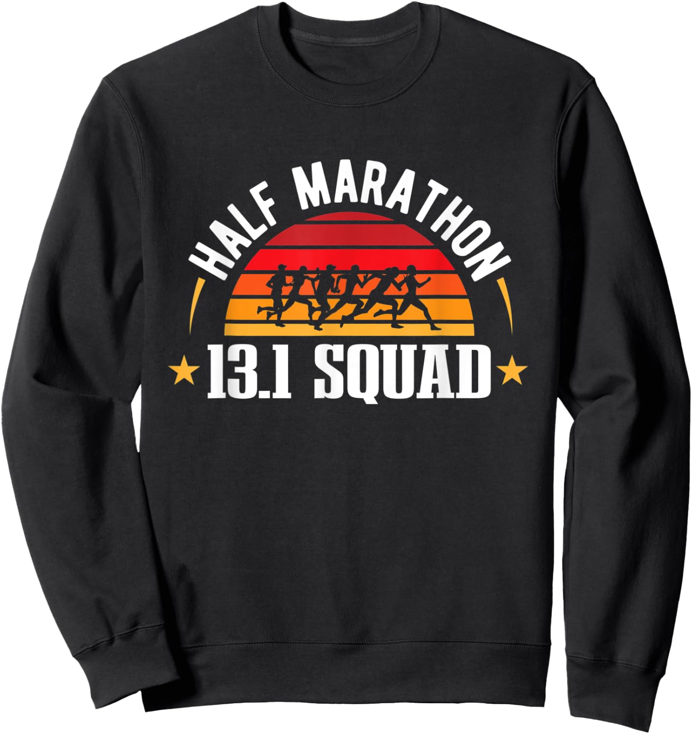 Half Marathon Runner Half Marathon 13.1 Squad Half Marathon Sweatshirt - Sweatshirt | Black