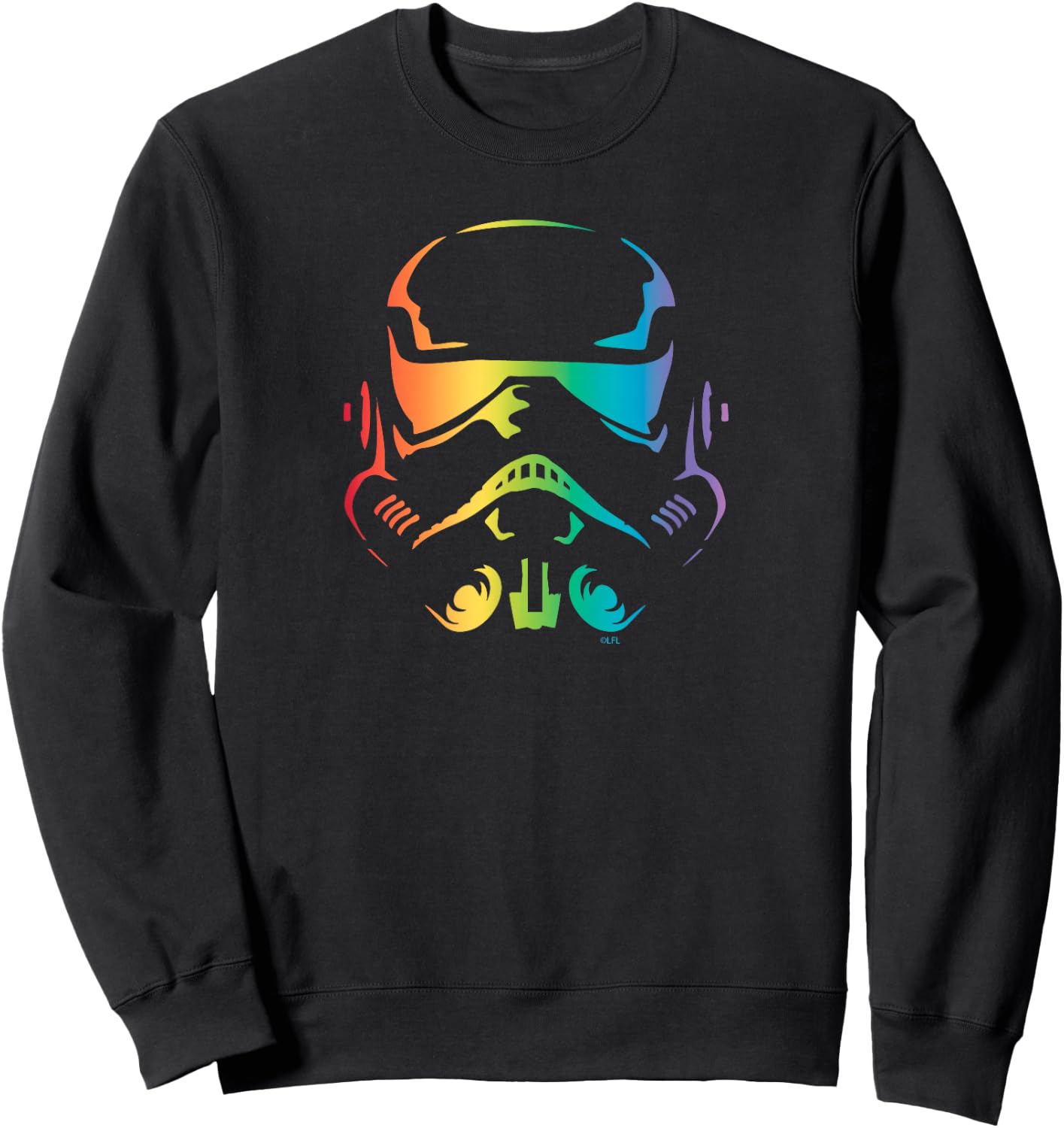 Star Wars Pride Stormtrooper Helmet Sweatshirt - Sweatshirt | Black
