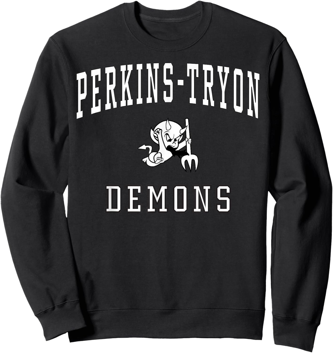 Perkins-Tryon High School Demons C1 Sweatshirt - Sweatshirt | Black