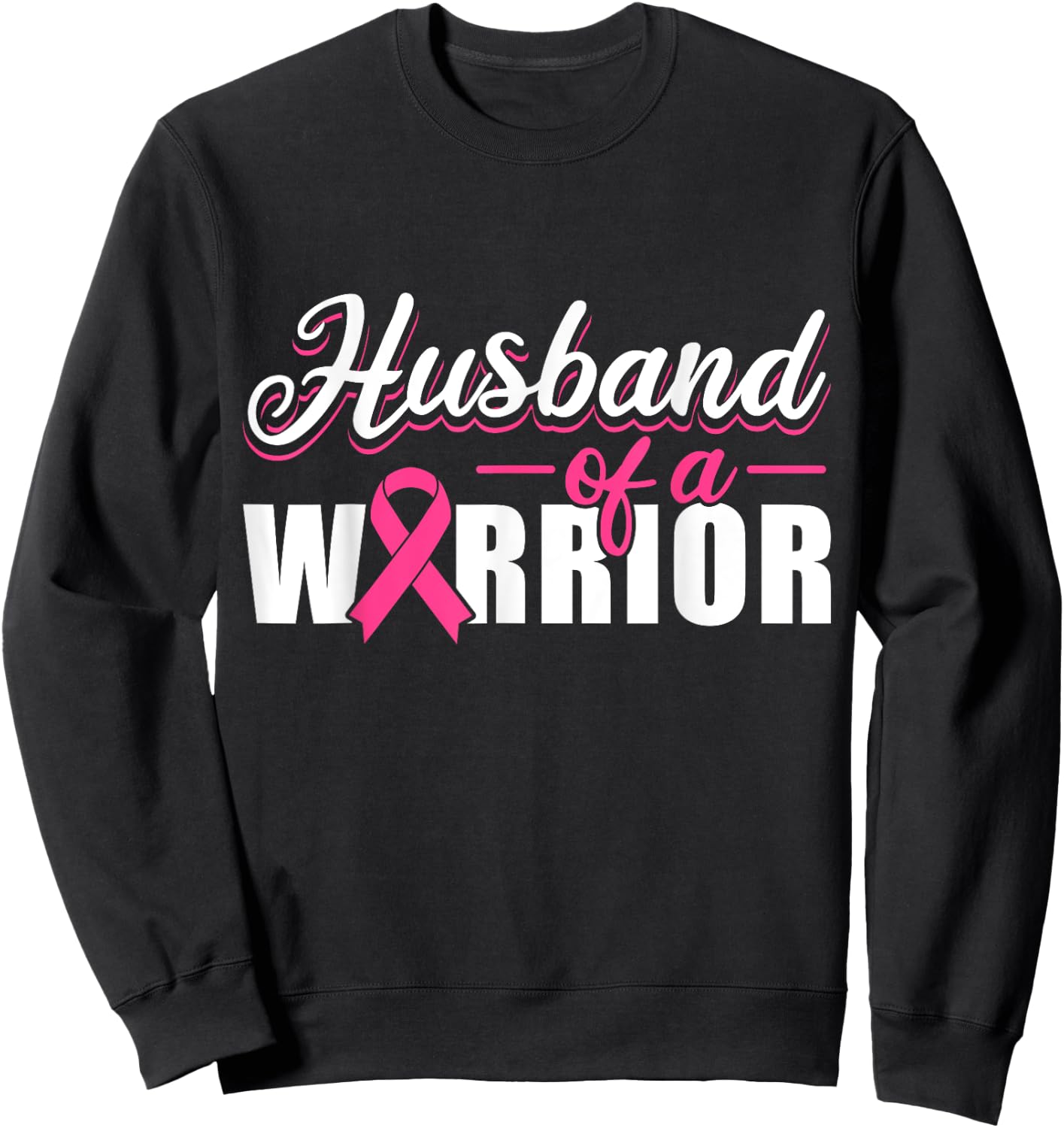 Husband Of A Warrior Sweatshirt - Sweatshirt | Black