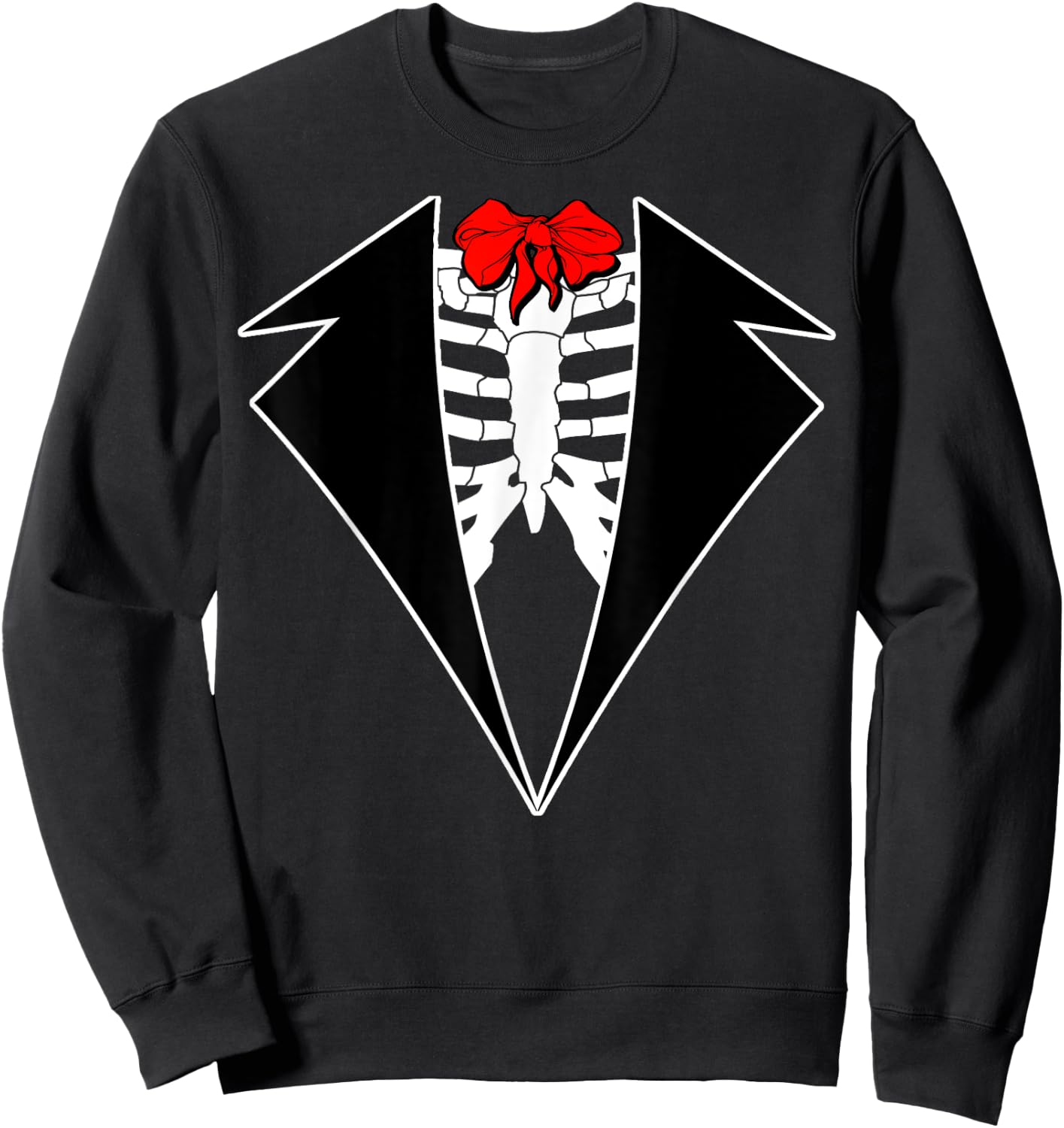 Men's El Novio Muerto Day Of the Dead Groom Costume Sweatshirt - Sweatshirt | Black