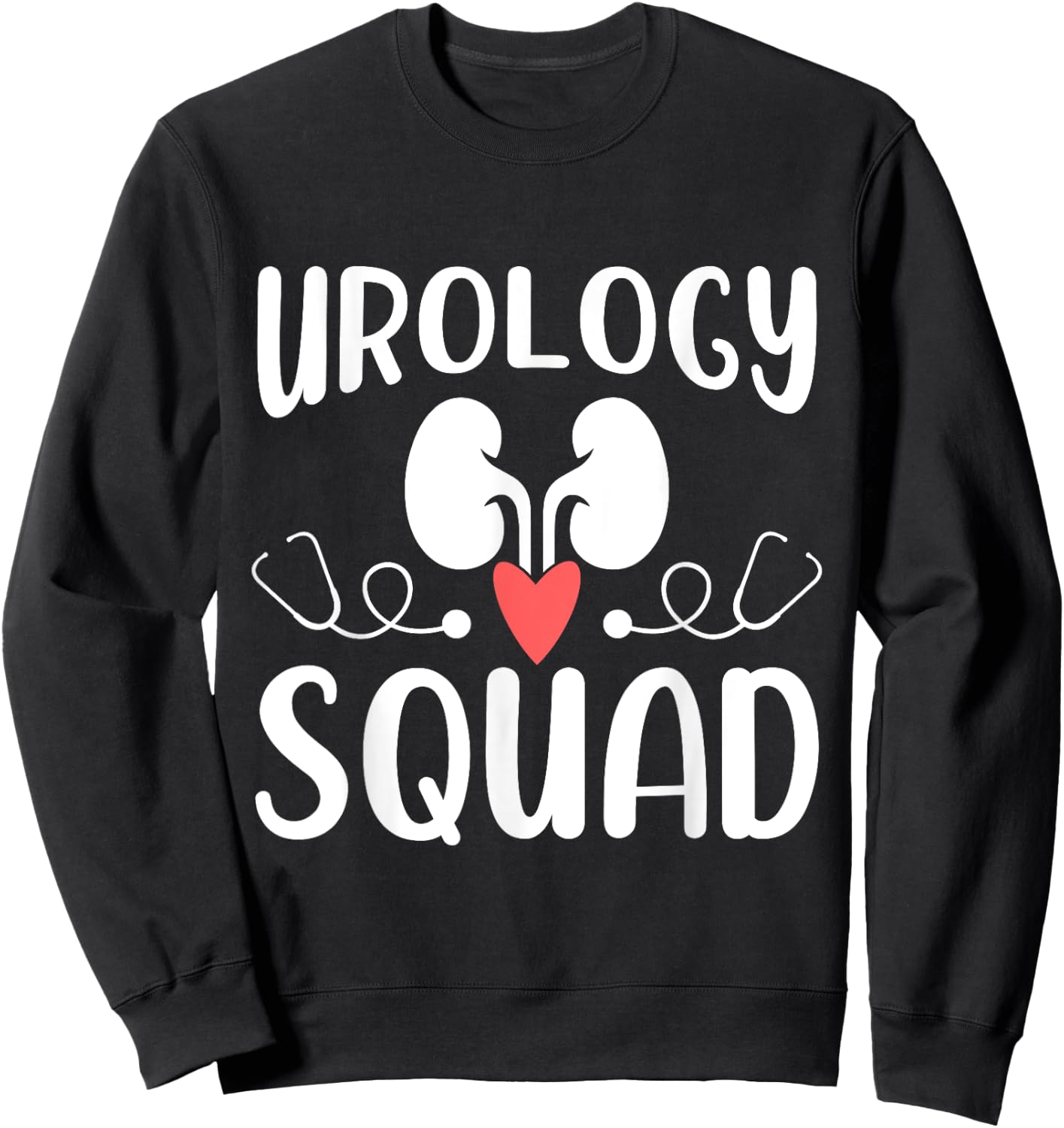 Urology squad Funny Urologist Urology Matching Nurse Doctor Sweatshirt - Sweatshirt | Black