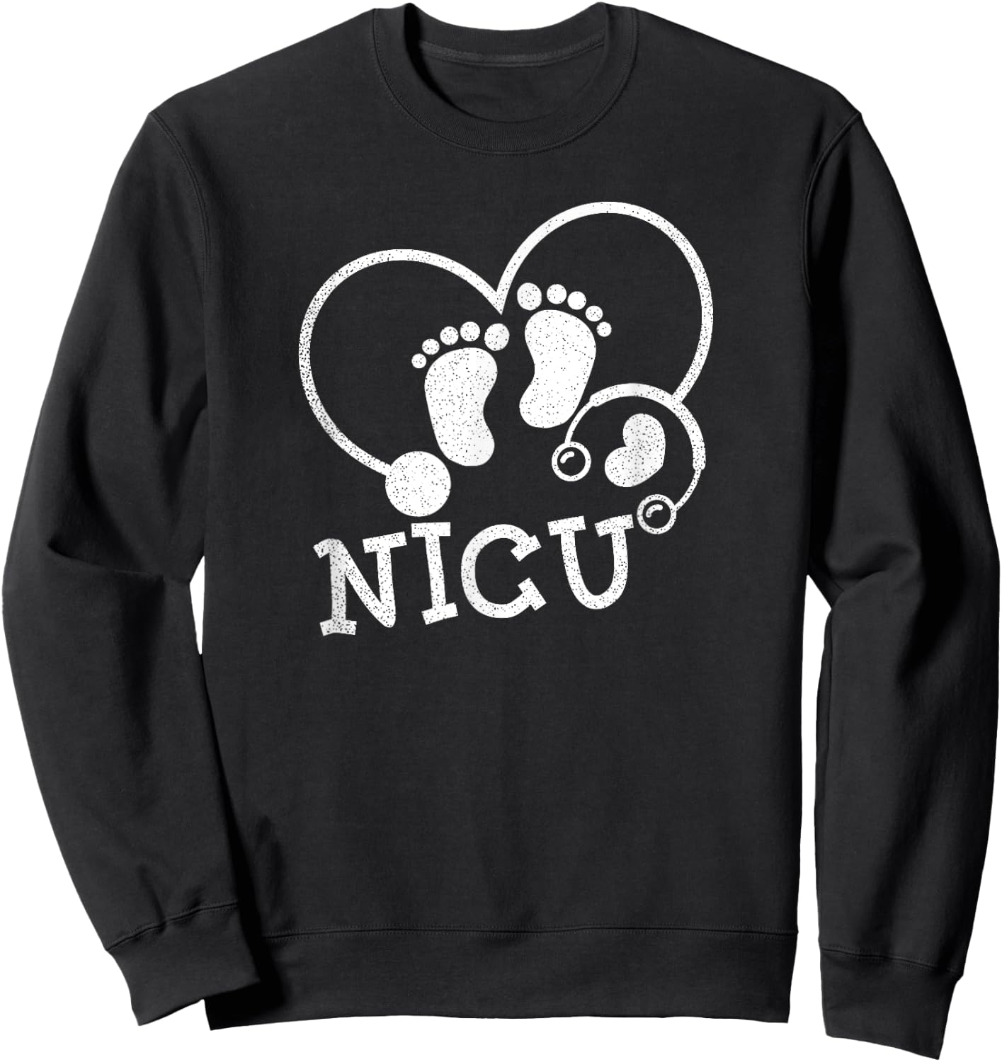 Nicu Nurse | Neonatal Nurse Gift Sweatshirt - Sweatshirt | Black