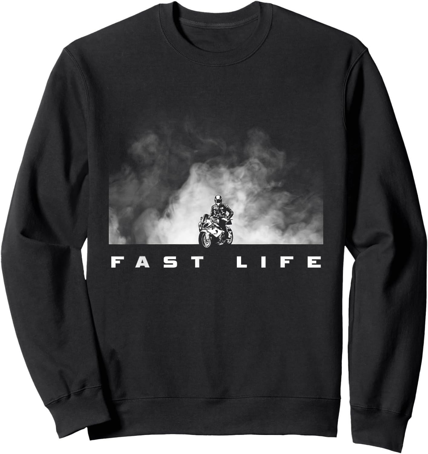 Motorcycle Apparel - Motorcycle Sweatshirt - Sweatshirt | Black