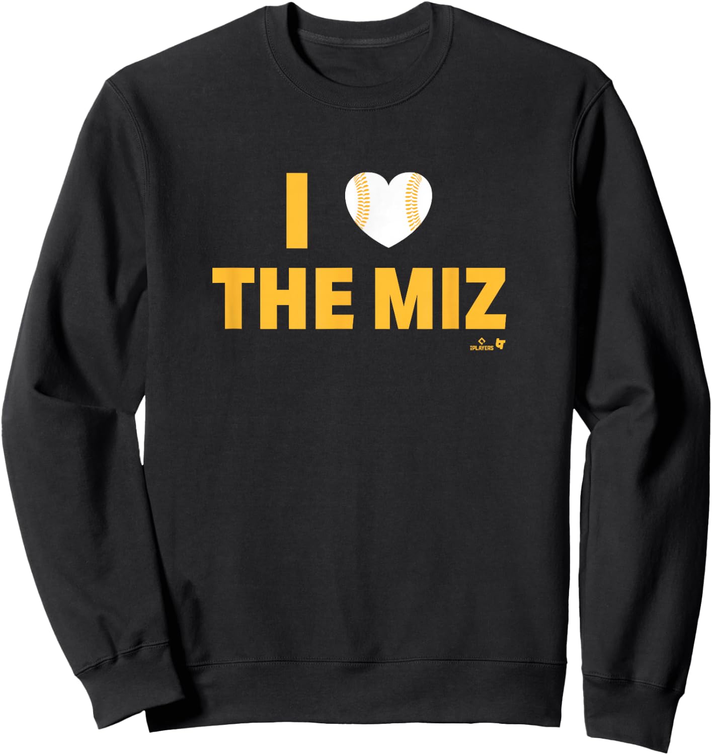 Jacob Misiorowski - I Heart The Miz - Milwaukee Baseball Sweatshirt - Sweatshirt | Black