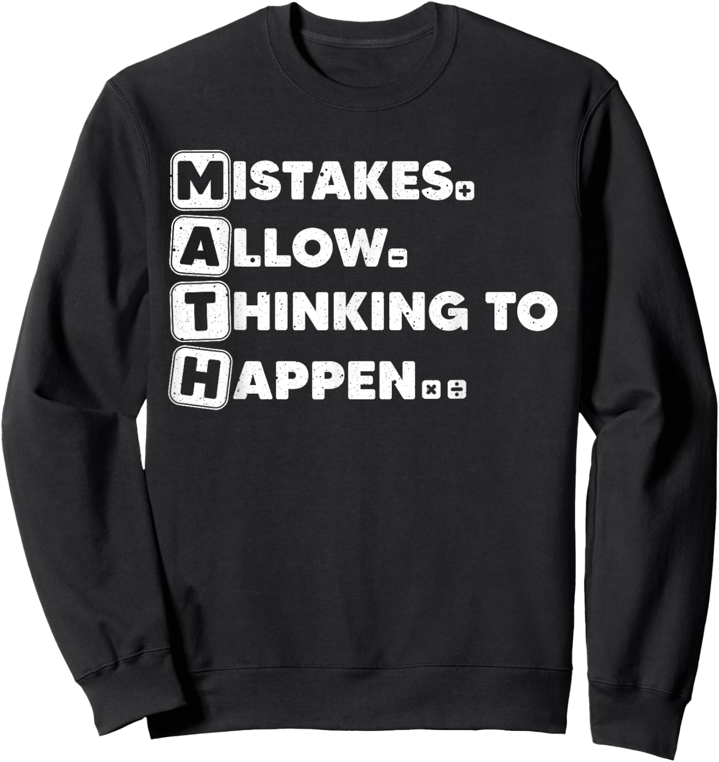 Best Math Art Women Calculus Algebra Math Geek Lover Sweatshirt - Sweatshirt | Black