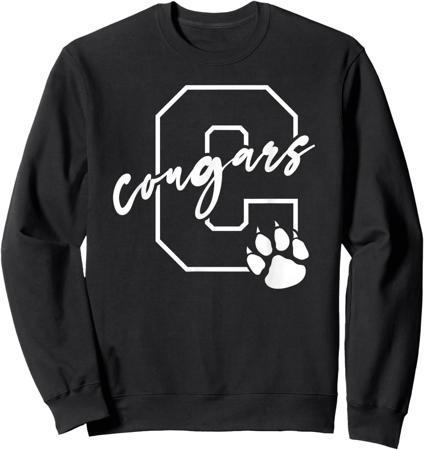 Cougars Sweatshirt - Sweatshirt | Black