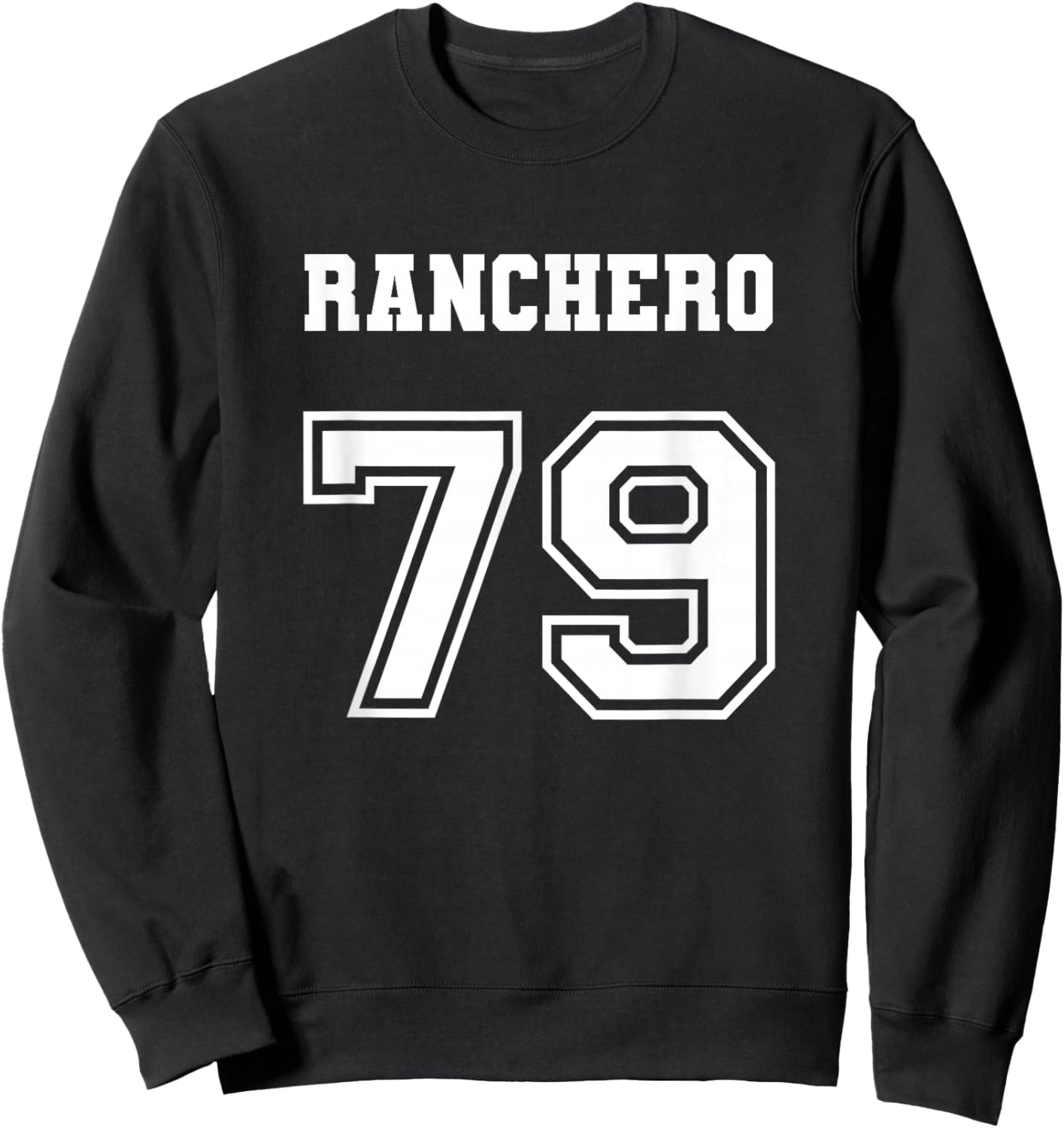 Jersey Style Ranchero 79 1979 Love Old School Pickup Car Sweatshirt - Sweatshirt | Black