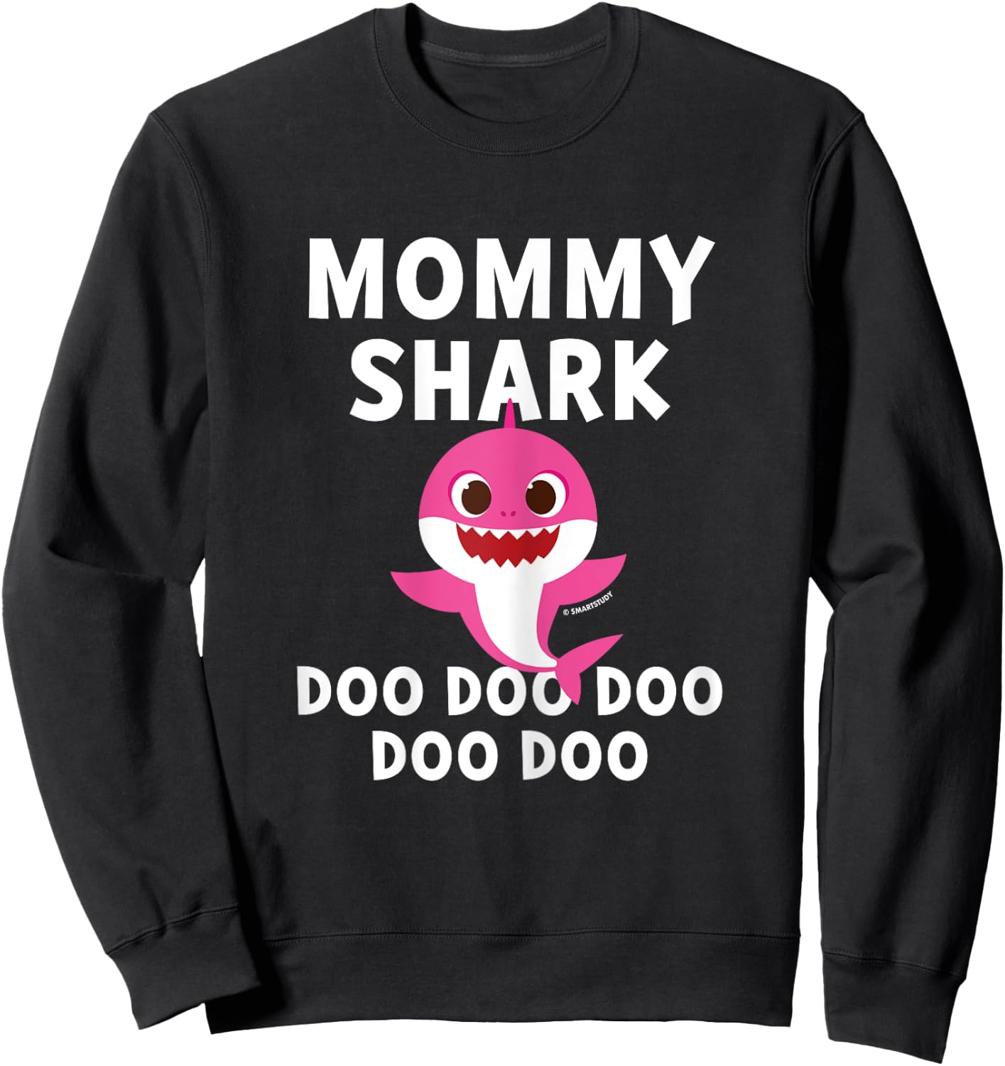 Pinkfong Mommy Shark Official Sweatshirt - Sweatshirt | Black