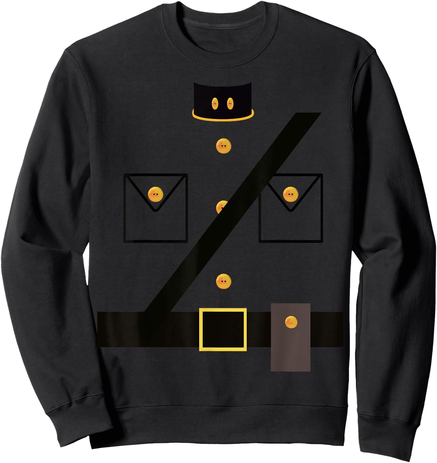 Canadian Mountie Costume - RCMP - Halloween Costume Sweatshirt - Sweatshirt | Black