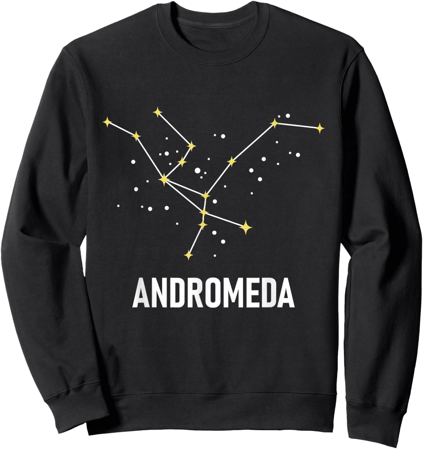 Andromeda - Stargazing Stars Astronomy Astrology Stargazer Sweatshirt - Sweatshirt | Black