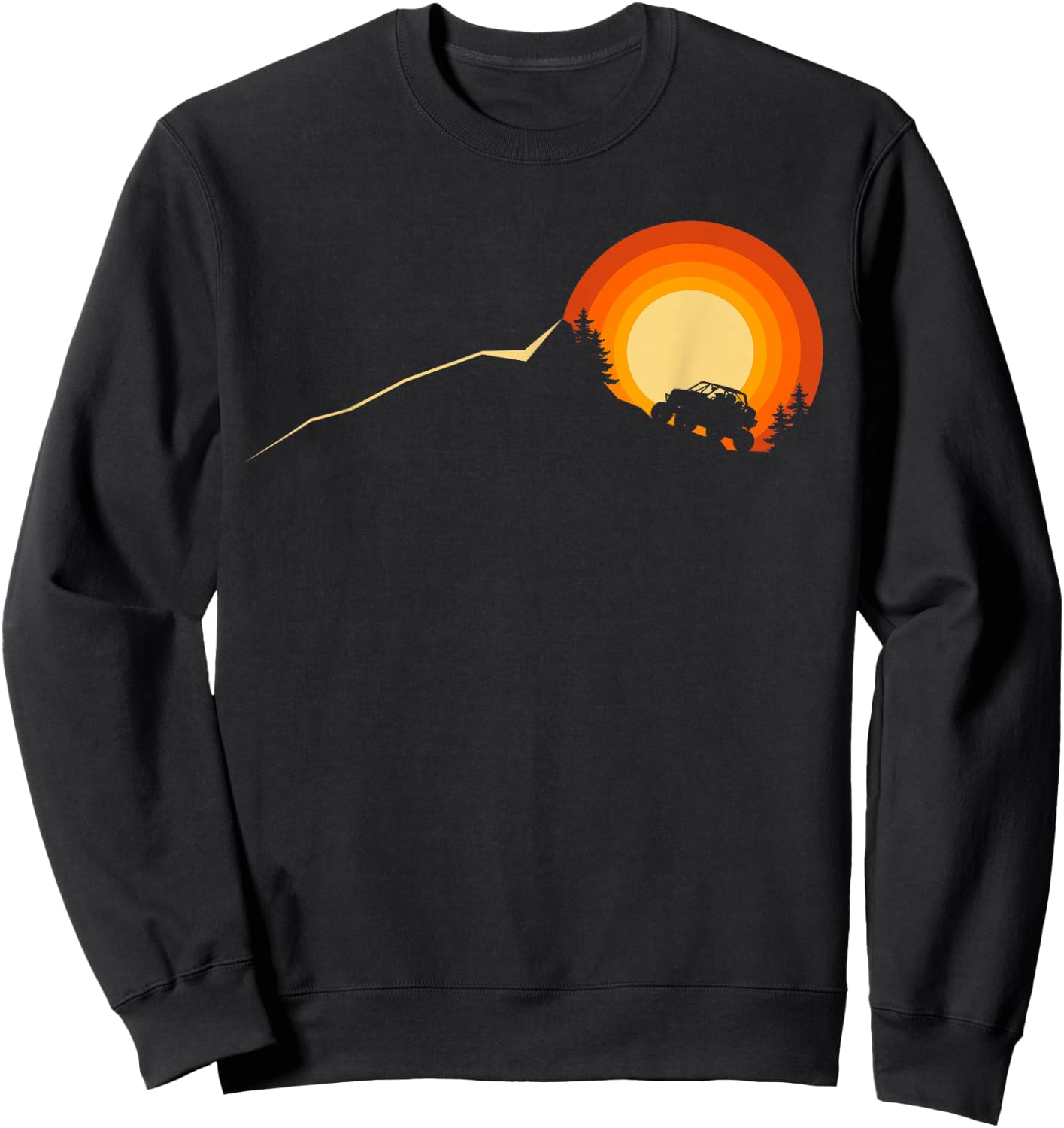 Off Road Quad ATV Apparel - Off Road Quad ATV Sweatshirt - Sweatshirt | Black
