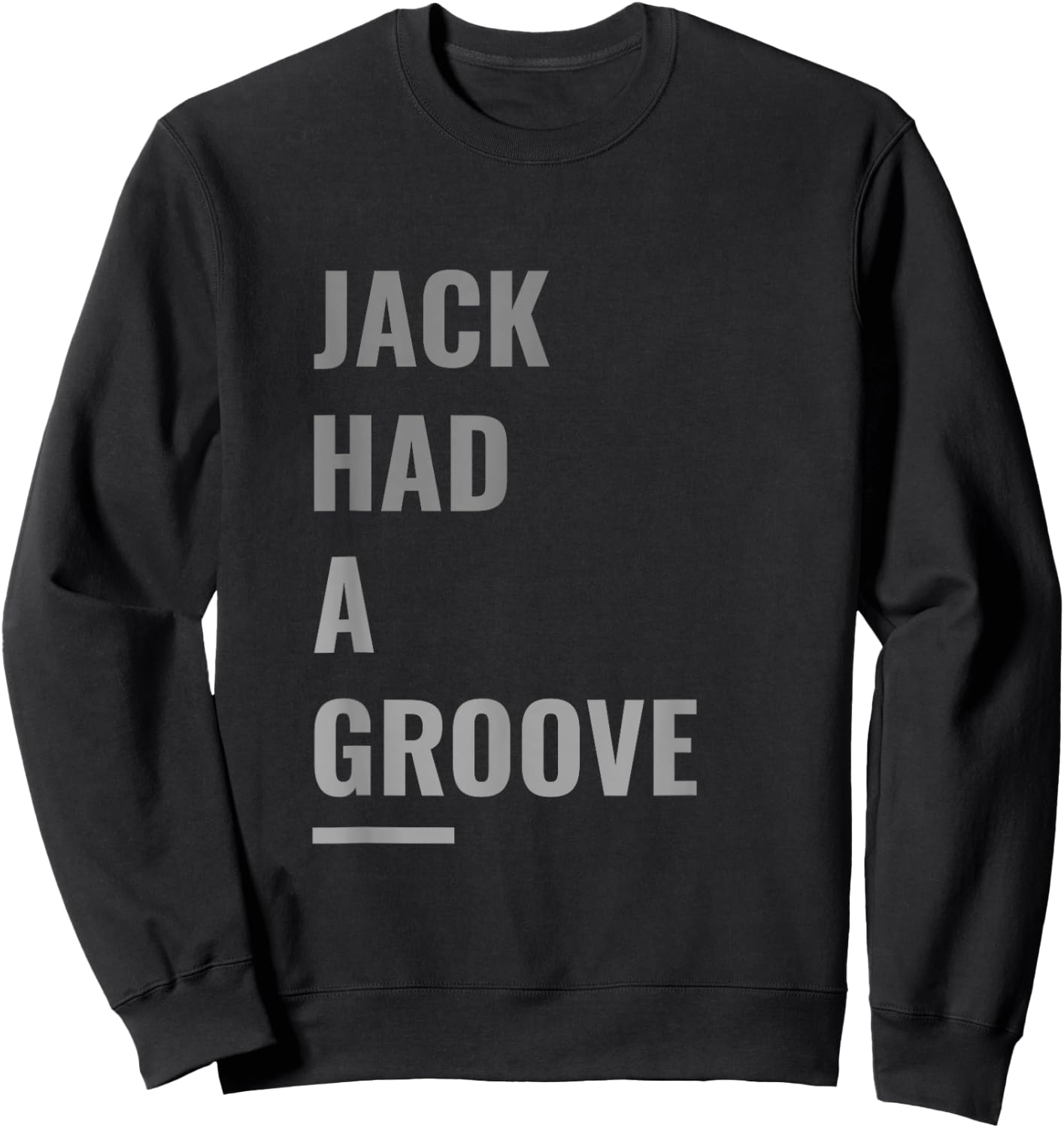 House Music Groove Deep House Sweatshirt - Sweatshirt | Black