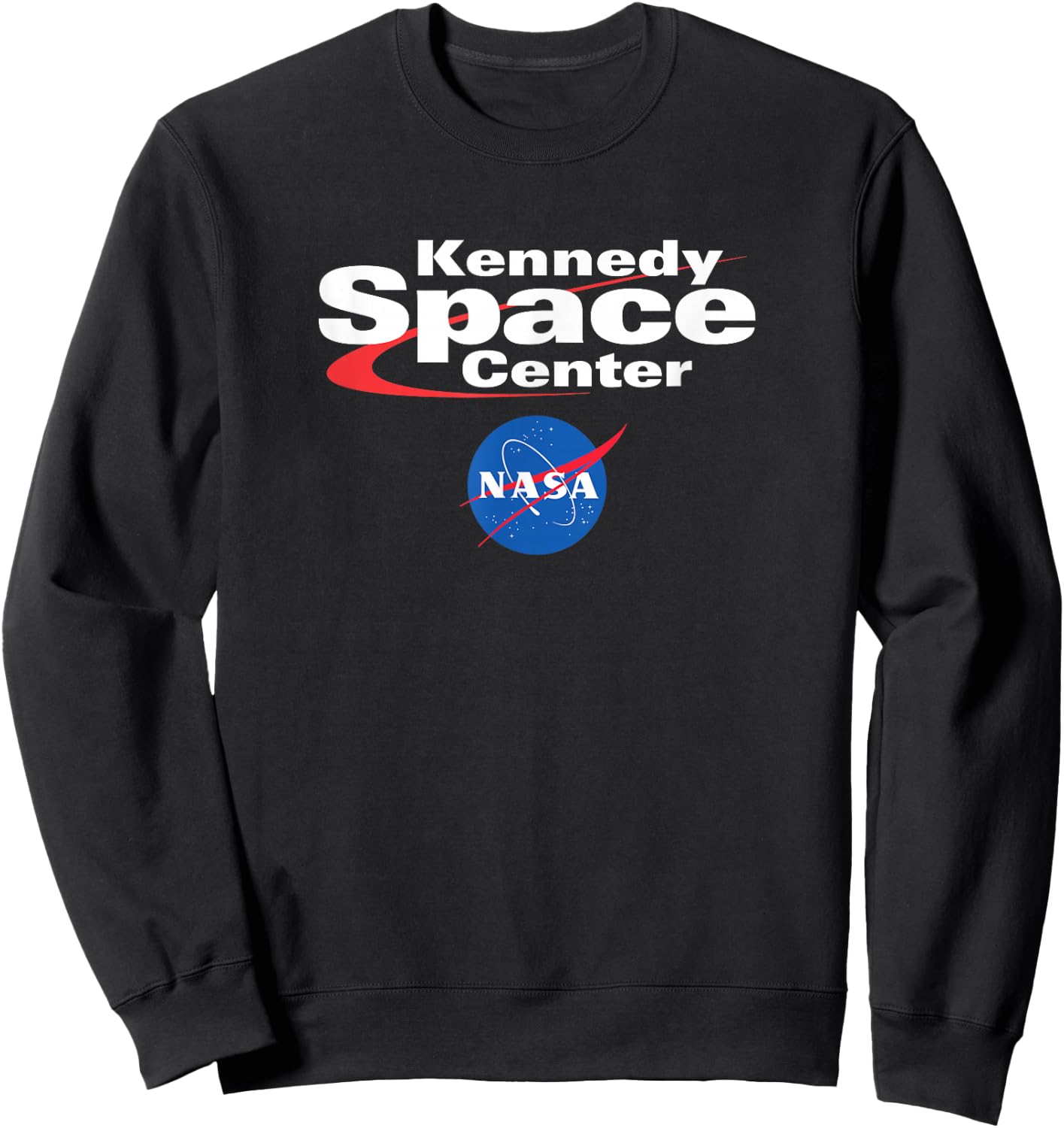 Kennedy Space Center Design- NASA Space Sweatshirt - Sweatshirt | Black