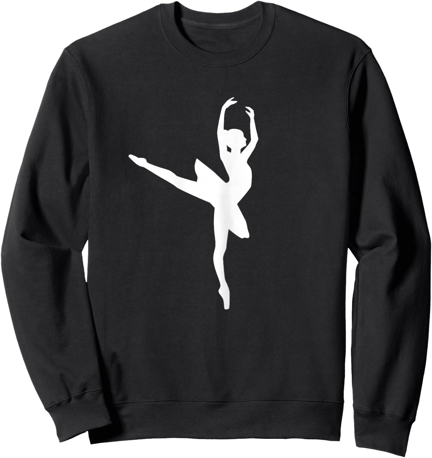 Ballet ballerina Sweatshirt - Sweatshirt | Black