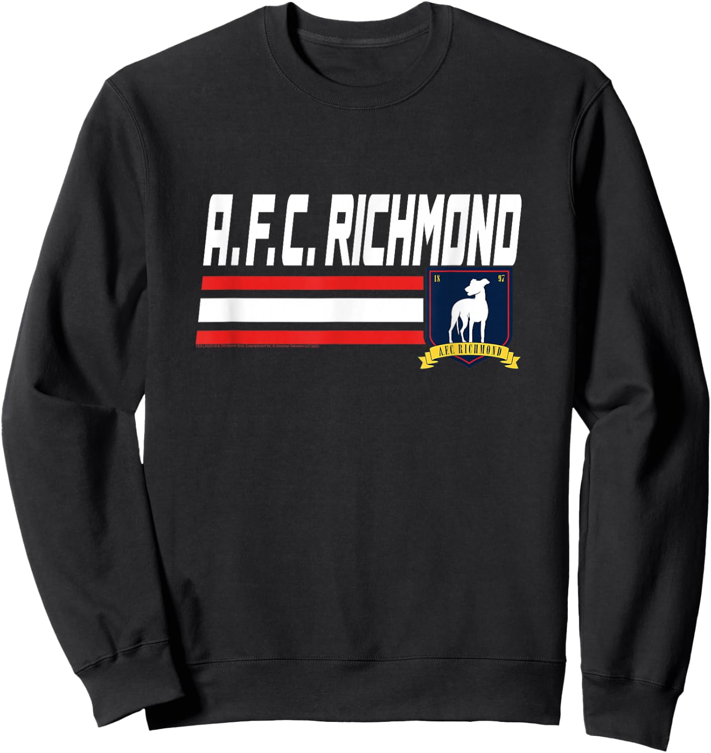 Ted Lasso AFC Richmond Soccer Logo Sweatshirt - Sweatshirt | Black
