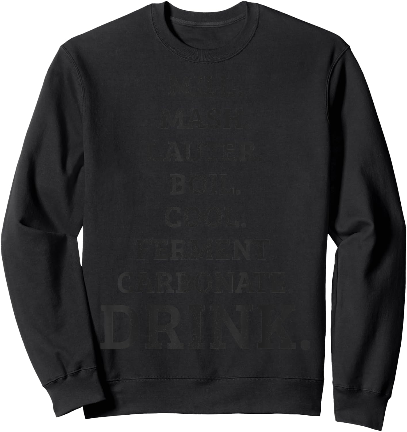 Beer Brewer Homebrew Home Brewing Craft Beer Brewmaster Gift Sweatshirt - Sweatshirt | Black